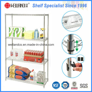 Heavy Duty Chrome Steel Supermarket Grocery Food Storage Wire Shelving